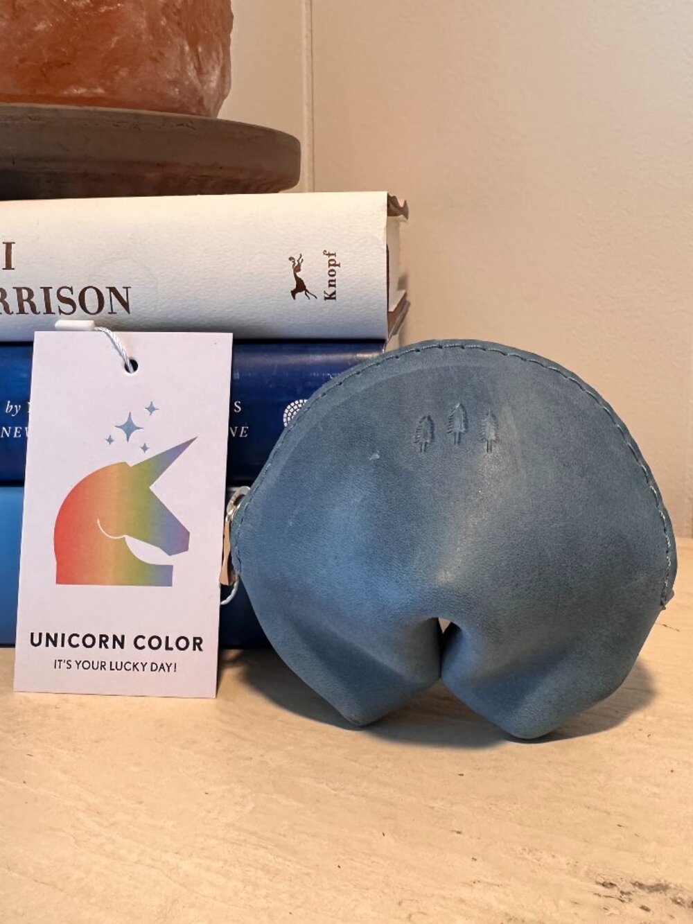 Portland Leather Unicorn Fortune Cookie Pouch